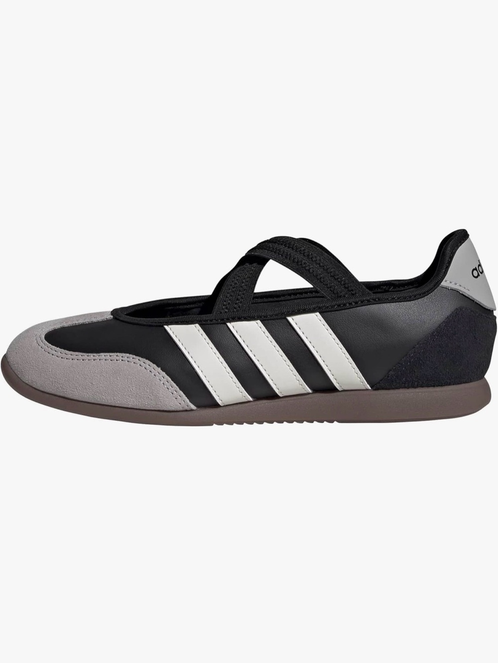 adidas Black, White and Gray Women’s Barreda Mary Jane Sneaker